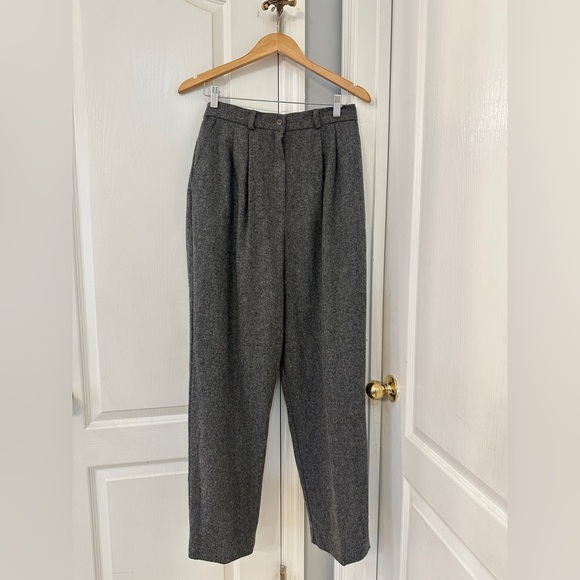 Requirements Pants - Requirements | Grey Wool Dress Pants/Trousers